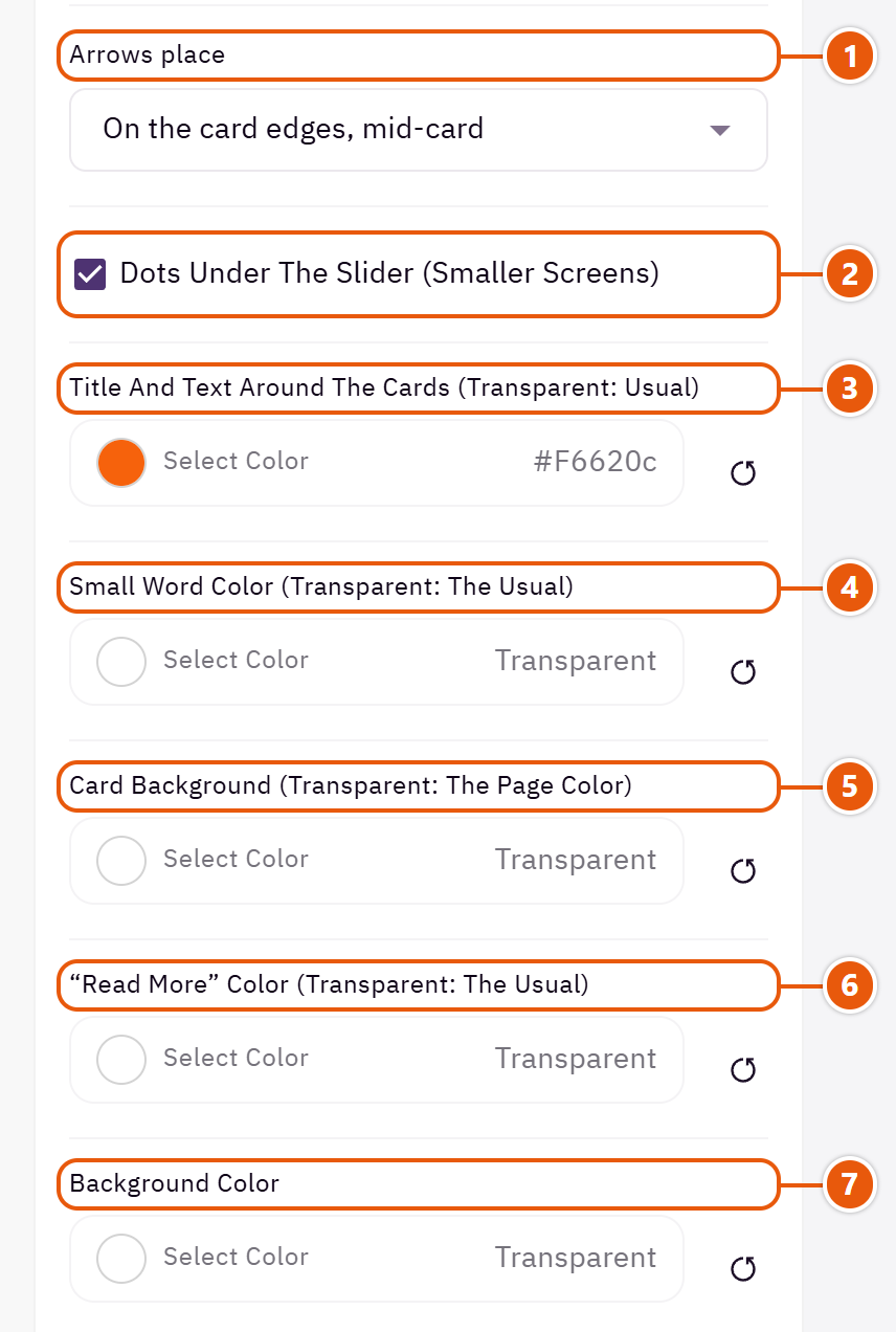 “Blog” settings in the Zid editor (4 of 5)
