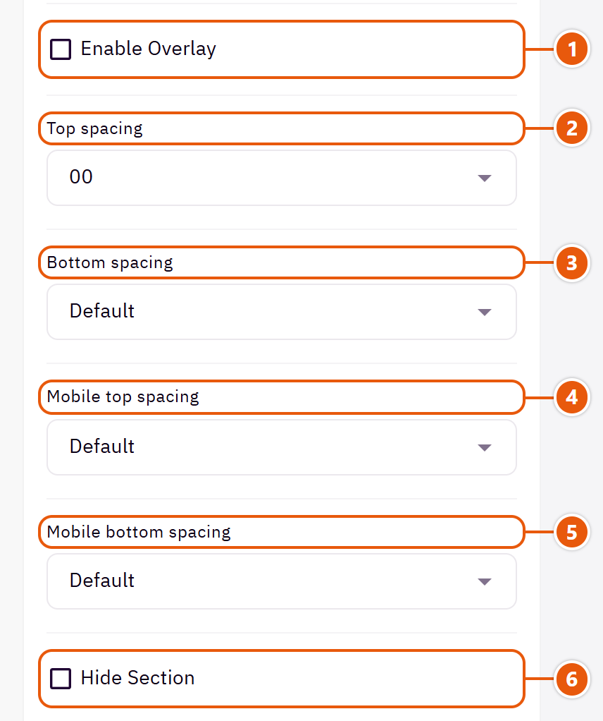 “Brand logos” settings in the Zid editor (3 of 3)